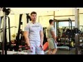 Тренировка мышц спины с Денисом Гусевым.