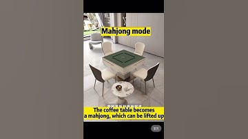 Tea table mahjong table