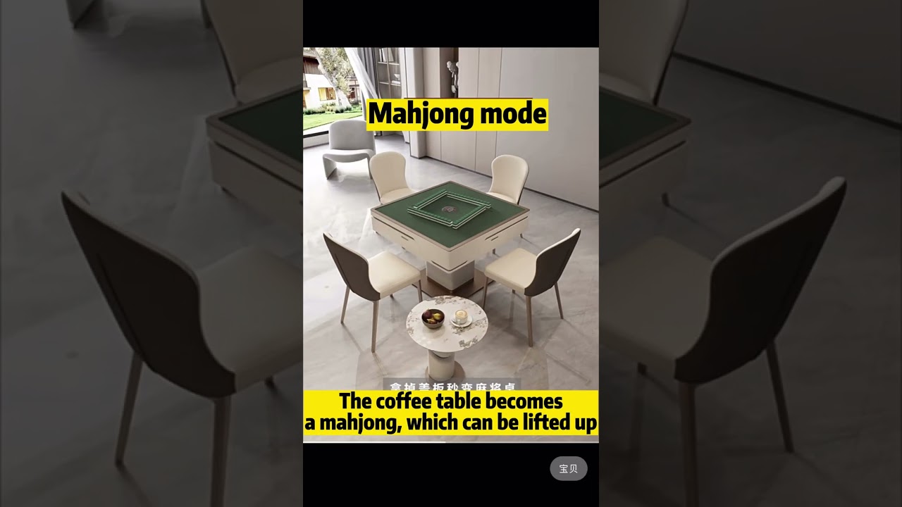 Tea table mahjong table