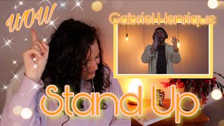 Reacting to Gabriel Henrique | Stand Up | WOW!!!! AMAZING 🙌🏻