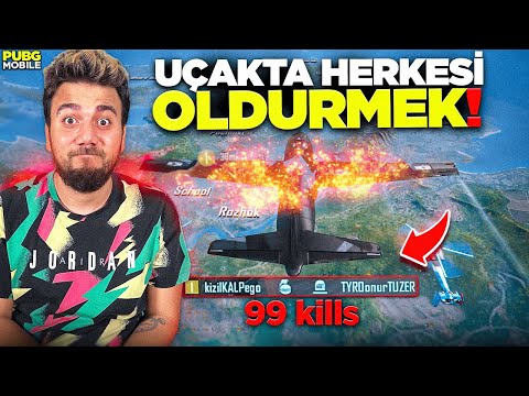 MAÇ BAŞLAMADAN UÇAKTA HERKESİ ÖLDÜRMEK MÜMKÜN MÜ? PUBG Mobile Efsane mi Gerçek mi?