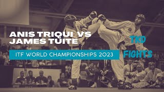 Anis Triqui (GER) vs James Tuite (IRL) | Superfight -69 kg | ITF World Championships 2023