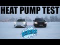 2021 Tesla Model 3 vs 2021 Jaguar I-Pace EV320 Heat Pump Test & Winter Test feat @Bjørn Nyland