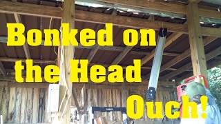Working On a Simple Tractor Shed! #diy #tractor #homesteading #farming