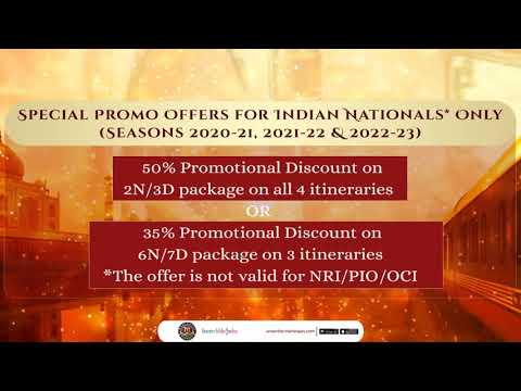 IRCTC Maharajas' Express Priceless Offers