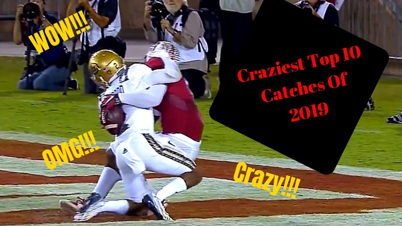 Top 10 Football Catches Of 2019 YouTube