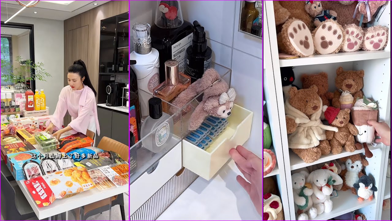 Full House Restocking at the Start of the Month 🏠✨ | New Makeup Unboxing & Organizing🎁💄