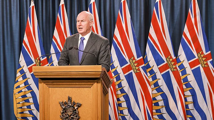 Mike Farnworth and ICBC president Nicolas Jimenez ...