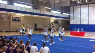 BHS varsity cheer camp 2010