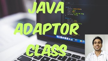 CS309 ADAPTOR CLASS  IN JAVA BY RAVI KUMAR GPC DUNGARPUR