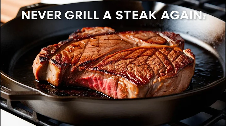 NEVER EVER Grill a Steak again - Skillet Seared St...