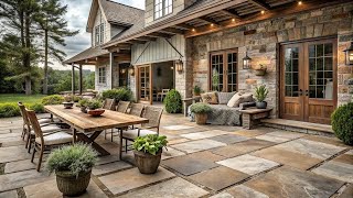 Design Inspiration: Discover The Charm Of A Rustic Farmhouse Patio