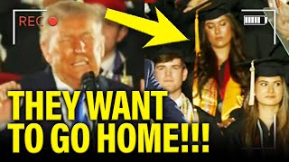 Trump RUINS College Graduation with BIZARRE SPEECH