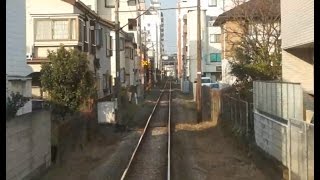 【前面展望ビデオ】流鉄流山線　馬橋→流山　5000形流星（元西武新101系）