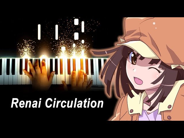 “Renai Circulation” - Kana Hanazawa – Bakemonogatari OP 4 (Piano) class=