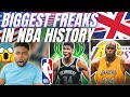 🇬🇧BRIT Reacts To THE BIGGEST FREAKS IN NBA HISTORY