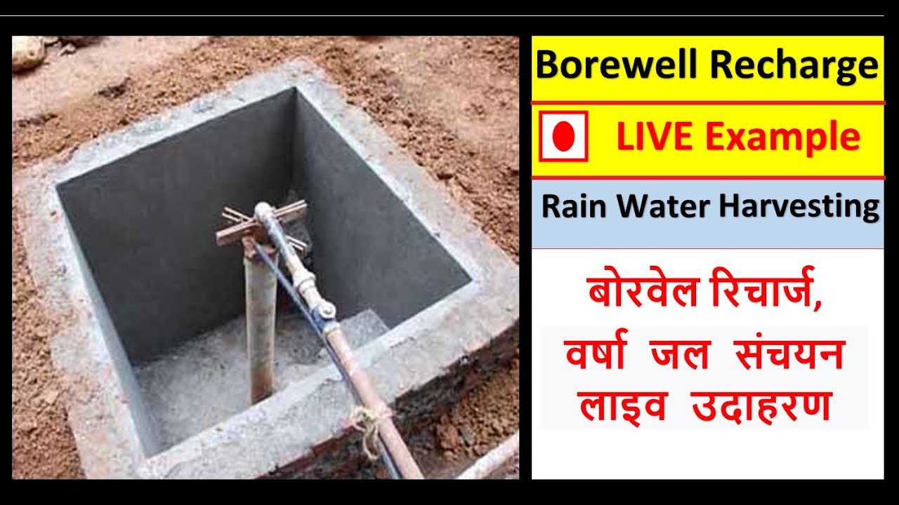 Borewell Recharge LIVE  Pani Bachao  Rain Water Harvesting  SAVE WATER  Reuse Rain Water