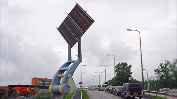 ‘Flying Drawbridge’ Lifts a Whole Chunk of Road For Passing Boats