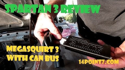 Unpacking Spartan 3 wideband O2 with CAN bus, install and review.