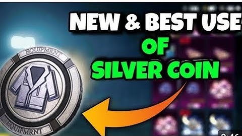Silver Coin Ka Sabse Badhiya Use | How to Use Silver Coin in BGMI