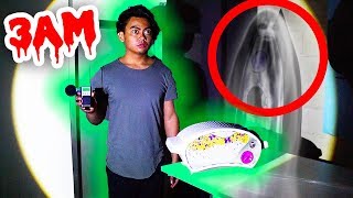 GHOST HUNTING WITH AN EZ BAKE OVEN! (Voices Heard 3AM)