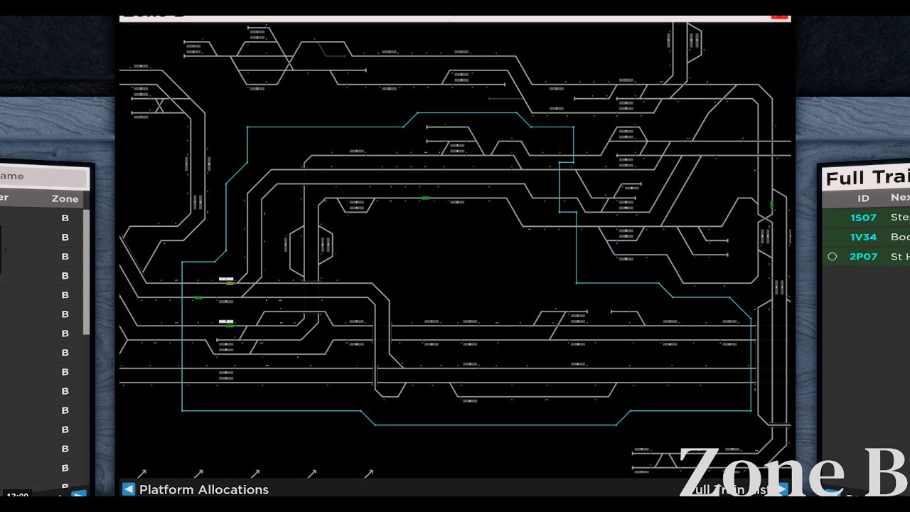 SCR signalling zone B timelapse - YouTube