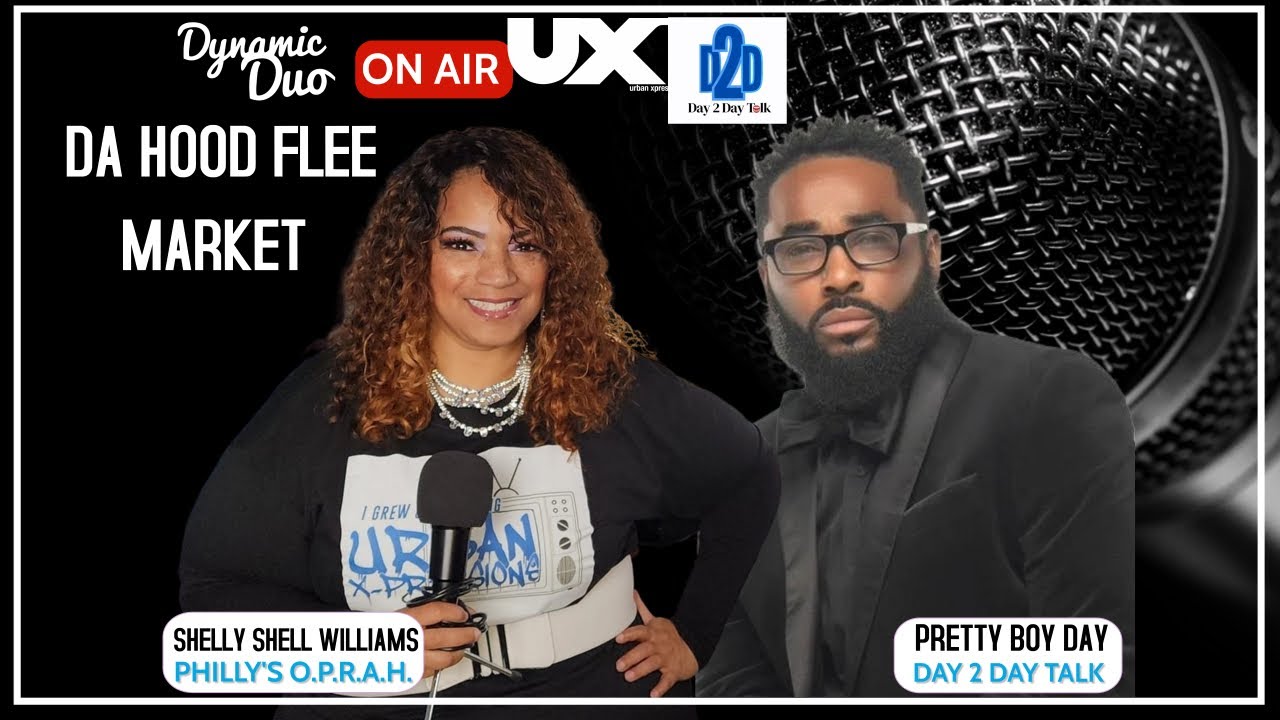 Shelly Shell Williams & Day Interview Sis With A Dump Truck at Da Hood Flee Market