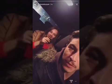 Boran Kuzum ve Miray Daner - Miray Daner süsleniyor - Instagram Story /Miray'ın doğum günü