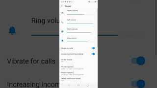 How to disable gradually increasing ringtone volume Android #viralshorts screenshot 2