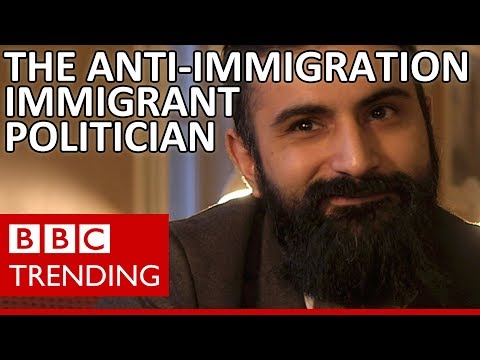 Hanif Bali: The anti-immigration politician... who's an immigrant - BBC Trending