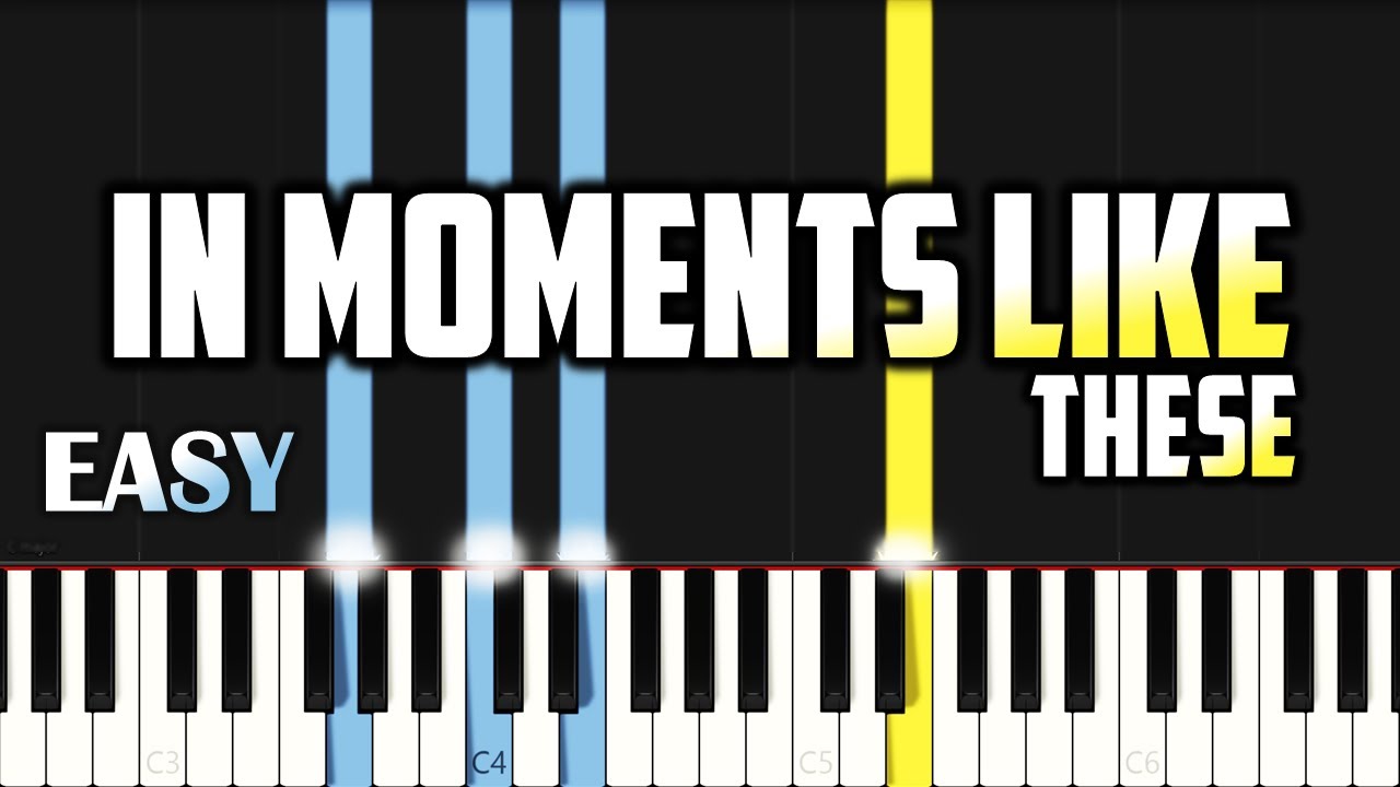 In Moments Like These Chords by EM
