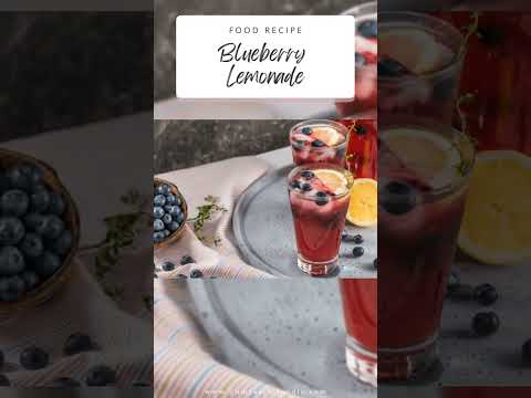 Blueberry Lemonade | YumTastic Foodie