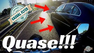 Quase que se atira para cima de mim!