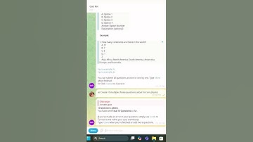 Create Quiz Using AI | Quiz Bot - @QuizMakerNewBot