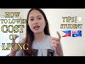 HOW TO LOWER YOUR COST OF LIVING IN AUSTRALIA | STUDENT IN AUSTRALIA || VELBASILIO