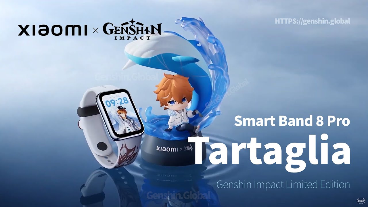 💙🩵[Official Merch] Genshin Impact x Xiaomi Tartaglia Smart Band