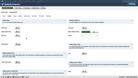 Adding Site Views to a Component