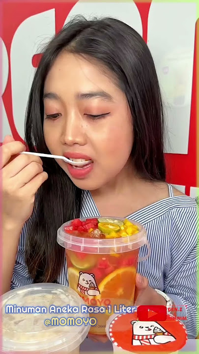Minuman Aneka Rasa 1 Liter di MOMOYO | #momoyo #minumankekinian #genz_milenial