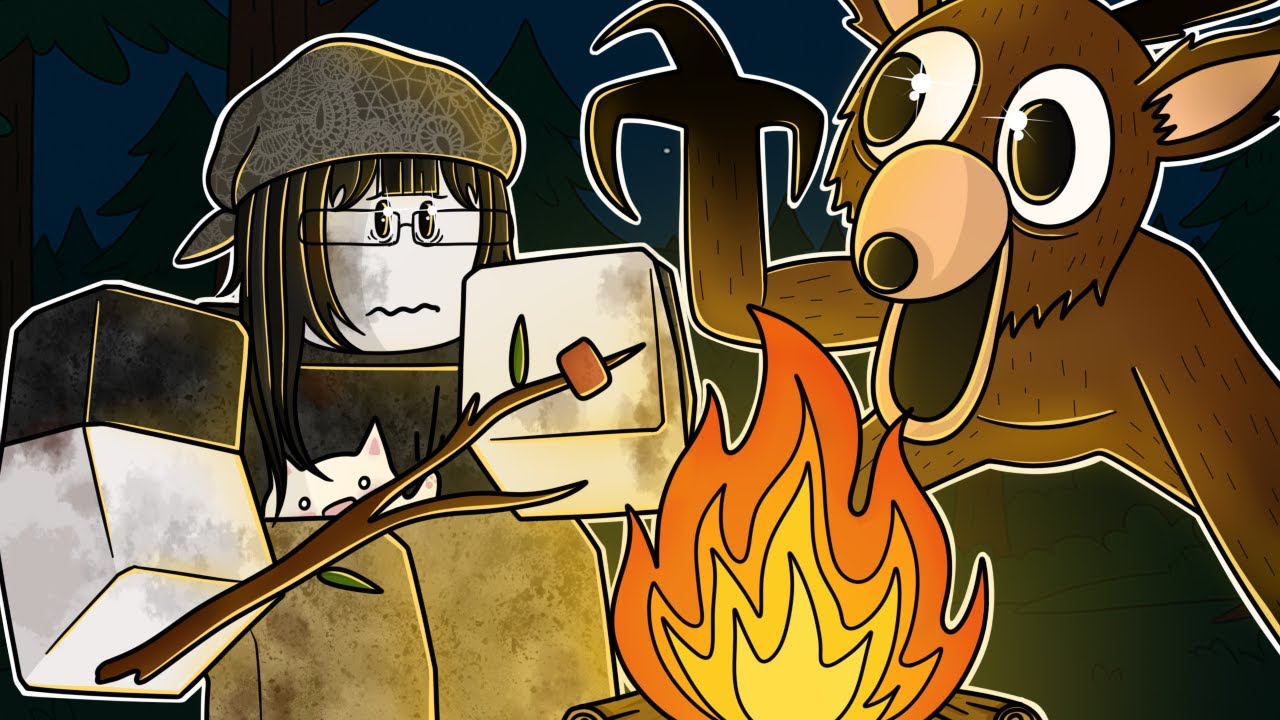 sobrevivi 99 dias na floresta no roblox com inscritos