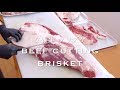 交雑牛「ブリスケ」のカット〜 Beef cutting in Japan -Brisket-