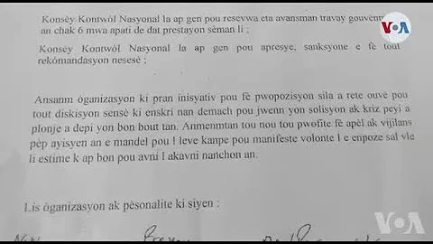 Plizye oganizasyon sosyo-politik nan Latibonit fe ...