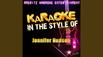 Giving Myself (Karaoke Version)