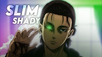 Edit Eren | Slim shady | free preset alight motion 3.15.0