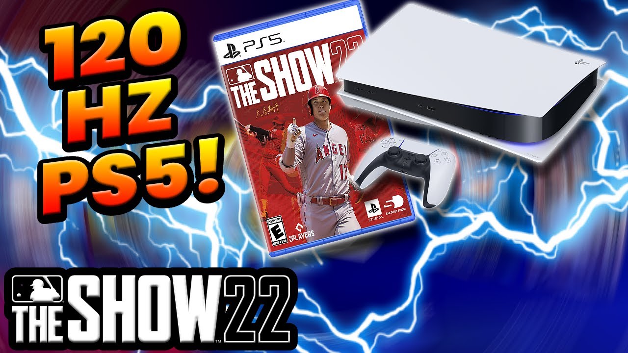 HOW TO GET 120HZ ON PLAYSTATION 5 IN MLB THE SHOW 22!! YouTube