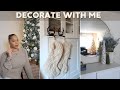 Christmas Decor Tour + Decorate with Me &amp; DIY | VLOGMAS DAY 8