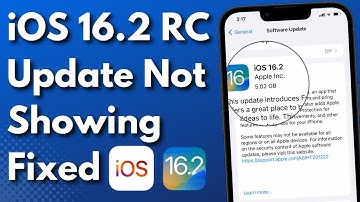 FIX iOS 16.2 RC Beta Update Not Showing on iPhone & iPad