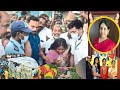 Actress Saranya Ponvannan Family Crying Saranya Ponvannan Death | Bamsi Bhai Official