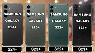 SAMSUNG S24+ vs S23+ vs S22+ vs S21+ Comparison - Evoluation