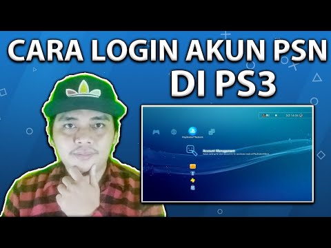 CARA LOGIN AKUN PSN DI PS3