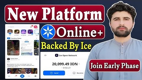Online+ New Earning Platform | Online+ Backed By Ice Network | Full Information | Rizwan Baloch 2.0